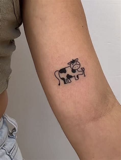 Moo tattoo - Download our care sheet (PDF format) to familiarize yourself with how to take care of your new tattoo. We recommend cocoa butter for its healing properties, ease of use, and the f 